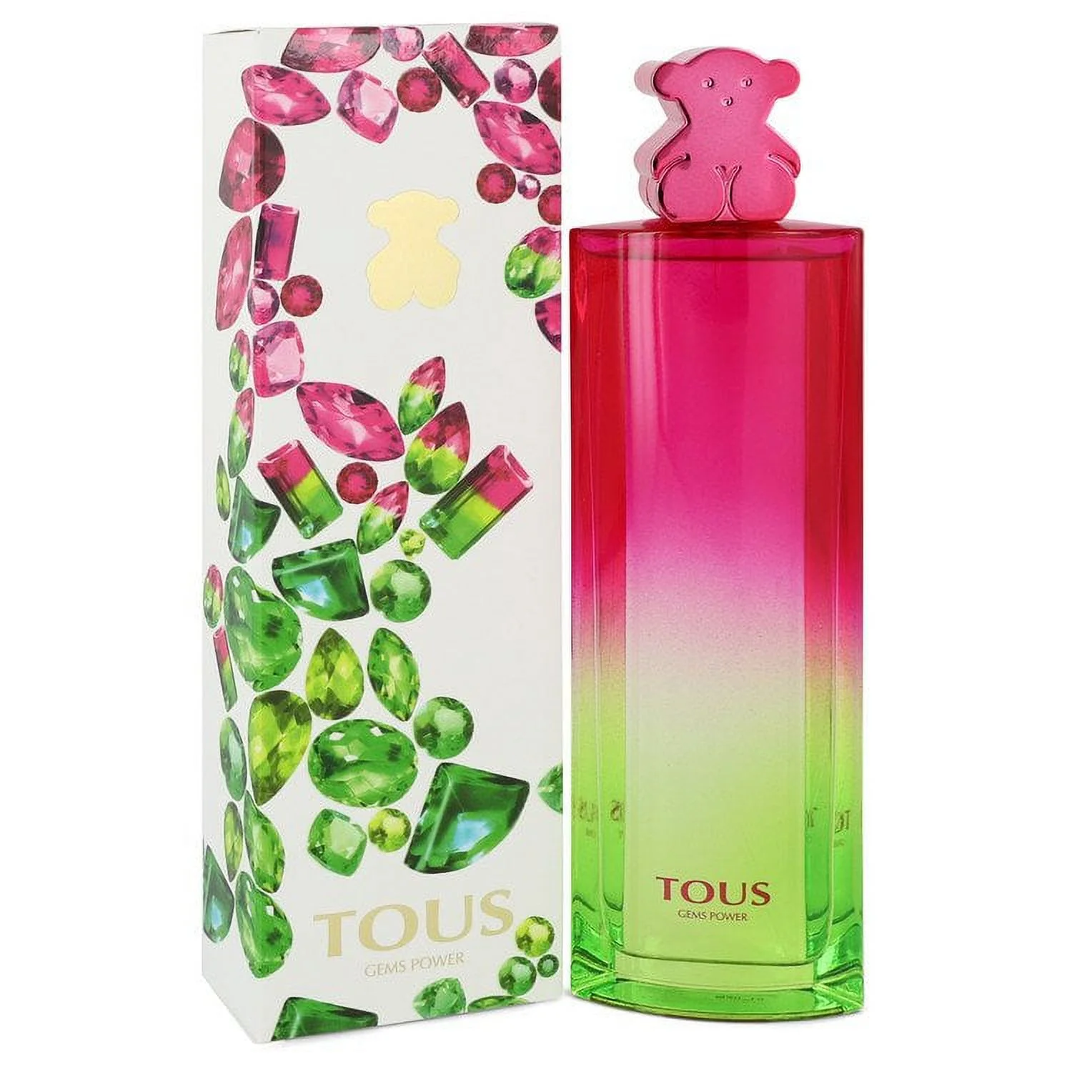 Tous Gems Power by Tous Eau De Toilette Spray 3 oz for Women - Brand New