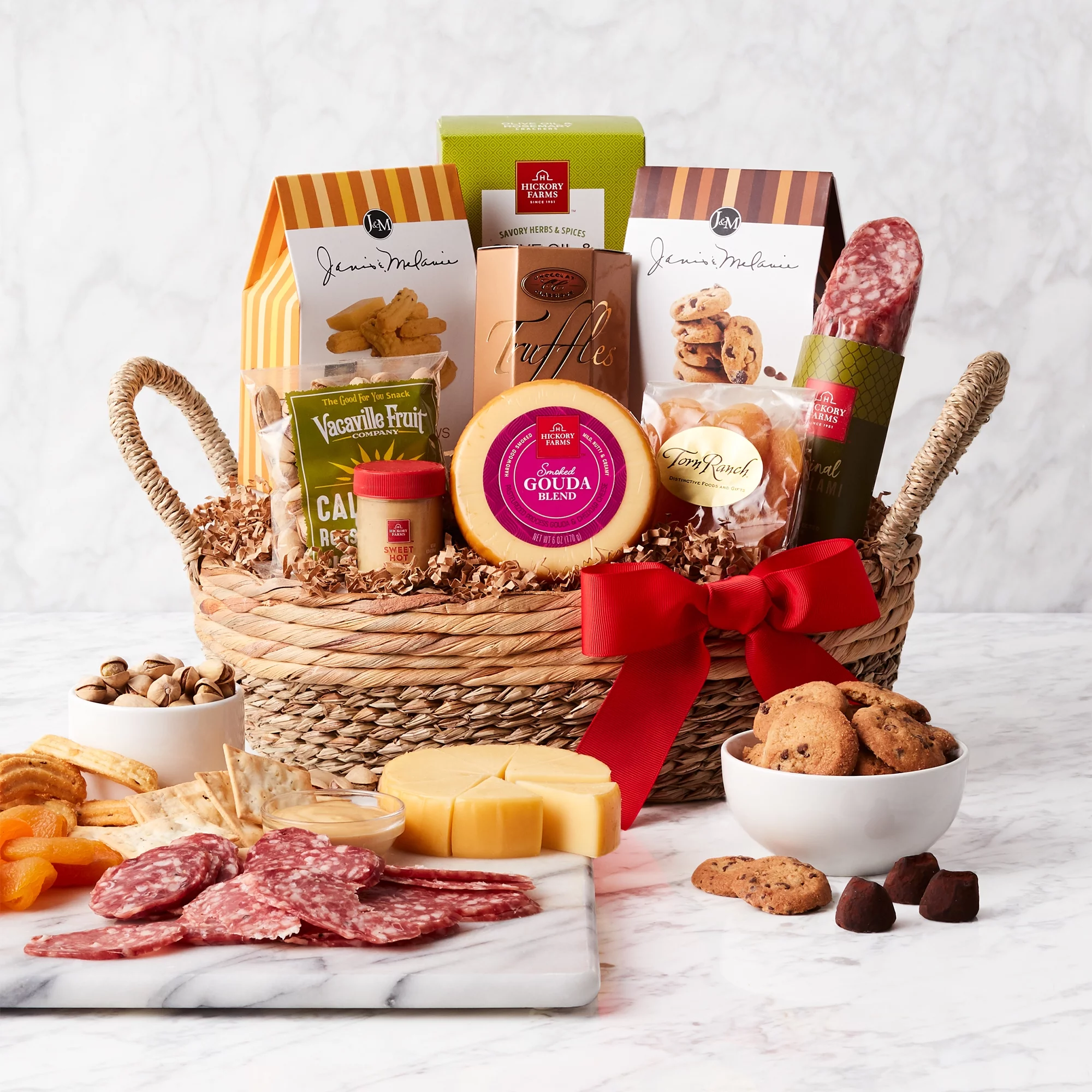 The Generous Selection | Gourmet Meat and Cheese Gift Basket