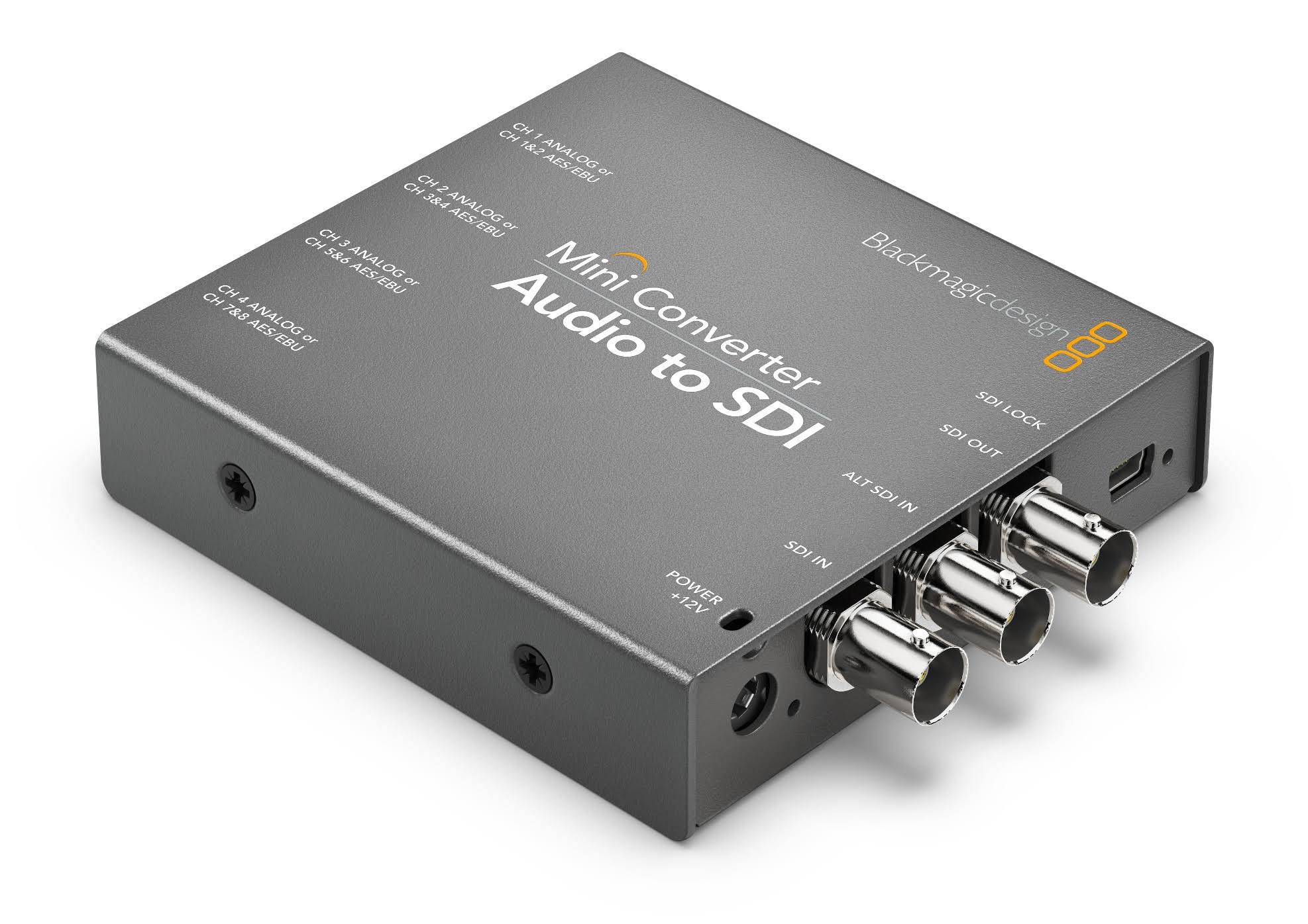Blackmagic Design CONVMCAUDS2 Mini Converter - Audio to SDI