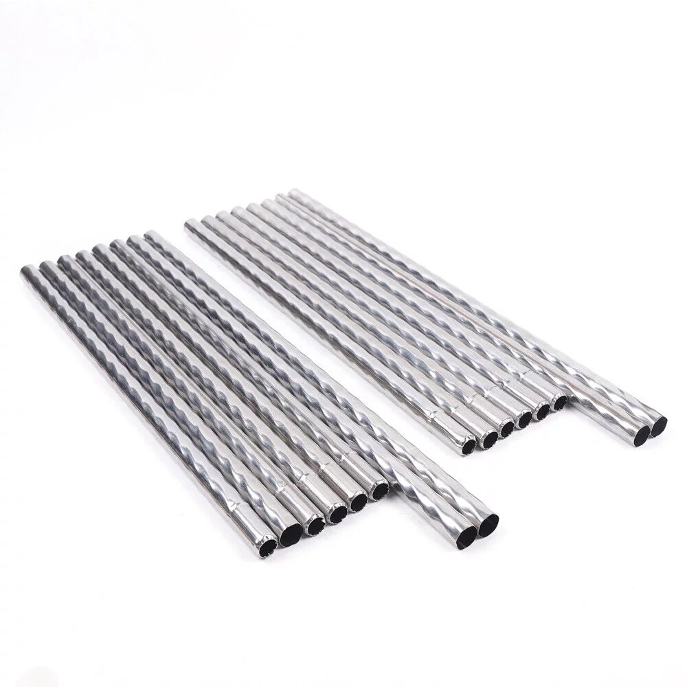 Detachable Silver Stainless Steel Bedding Canopy Frame for Four Corner Bed for Twin/Queen/California King Size