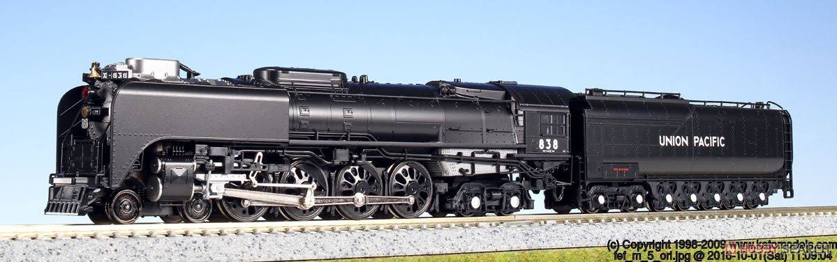 Kato 12605-4 Up FEF-3 Steam Locomotive N Scale #838 Active Model