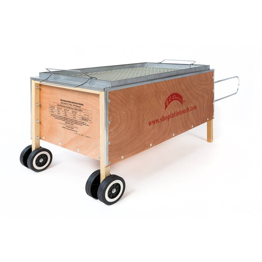 BBQ Barbecue Caja China Style Pig Lamb Roasting Box Slow Cooker 100 lb