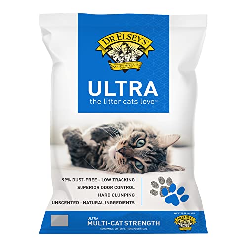 Dr. Elsey's Ultra UnScented Clumping Clay Cat Litter 40 lb. Bag