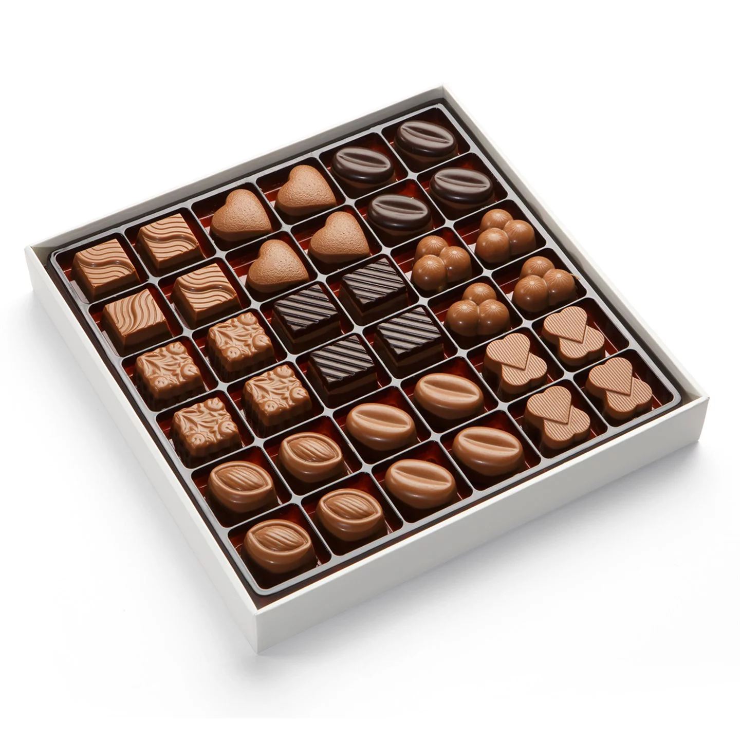 Praline Premium Chocolate Gift Box, Unique Gift Idea For Him or Her, Assorted Gourmet Treats Chocolates