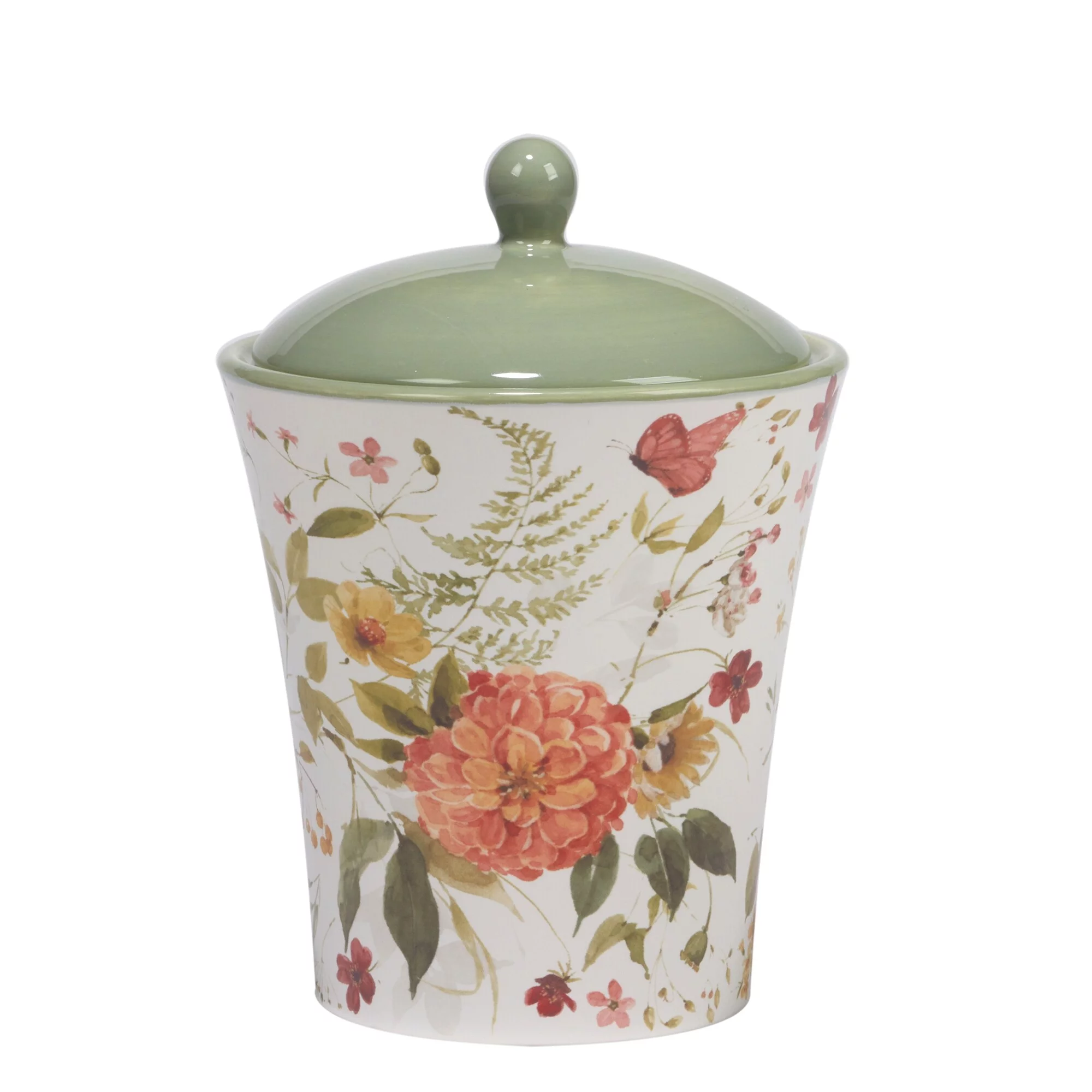 Certified International  Nature's Song 3 piece Canister Set, 54 oz., 72 oz., 104 oz. - 54 oz., 72 oz., 104 oz.