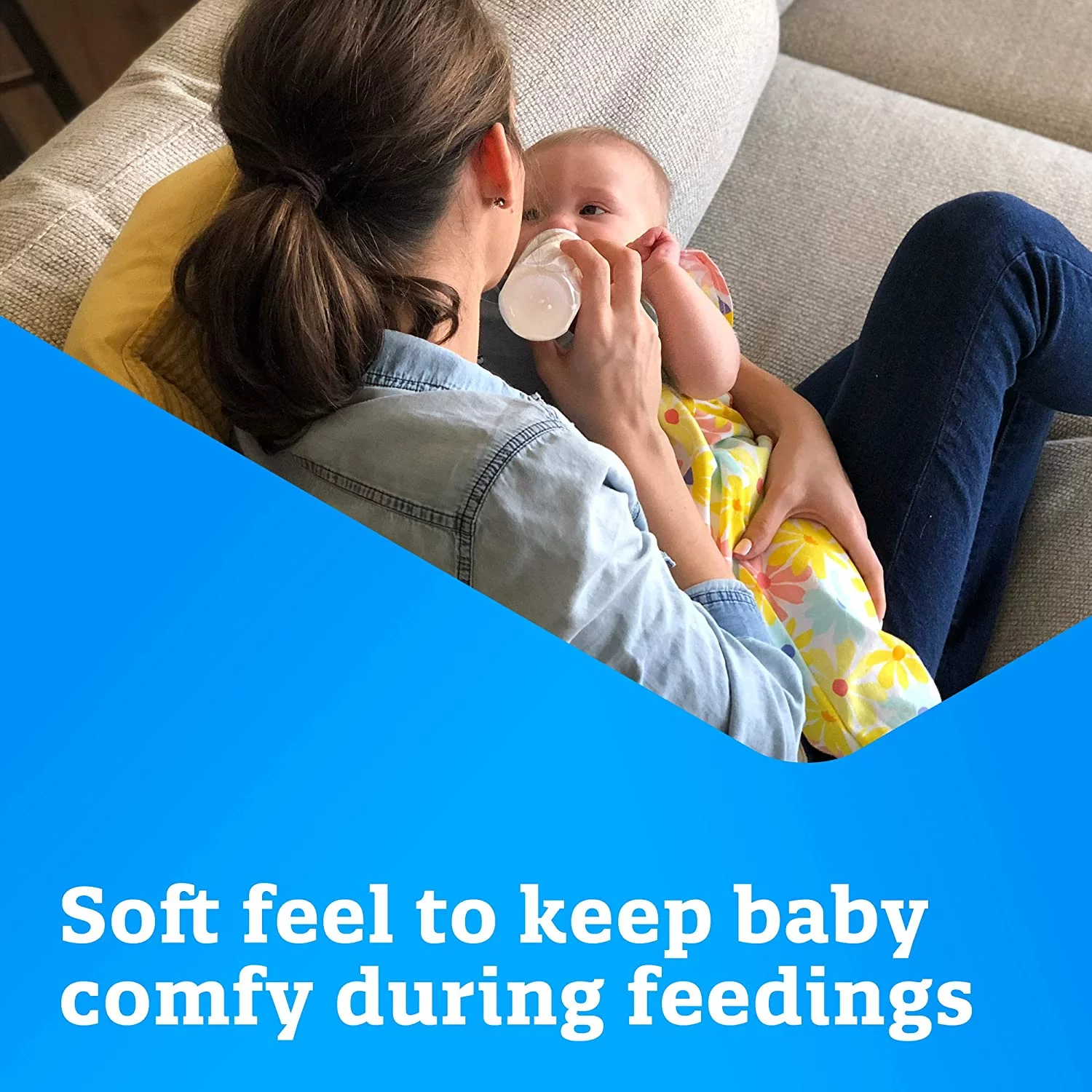 Enfamil Standard-Flow Soft Nipple, Latex Free, Ready to Use, 48 Count