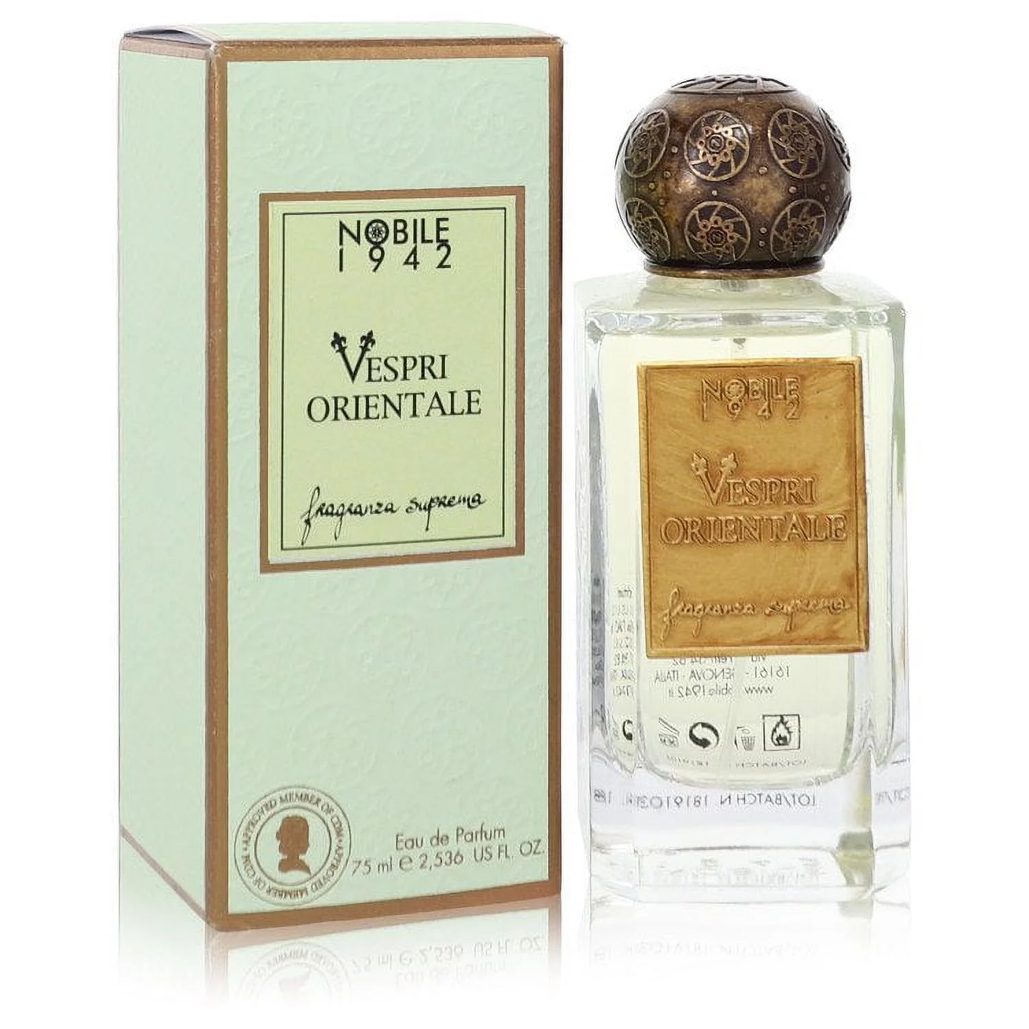 Vespri ORientale by Nobile 1942 Eau De Parfum Spray (Unisex) 2.5 oz for Female