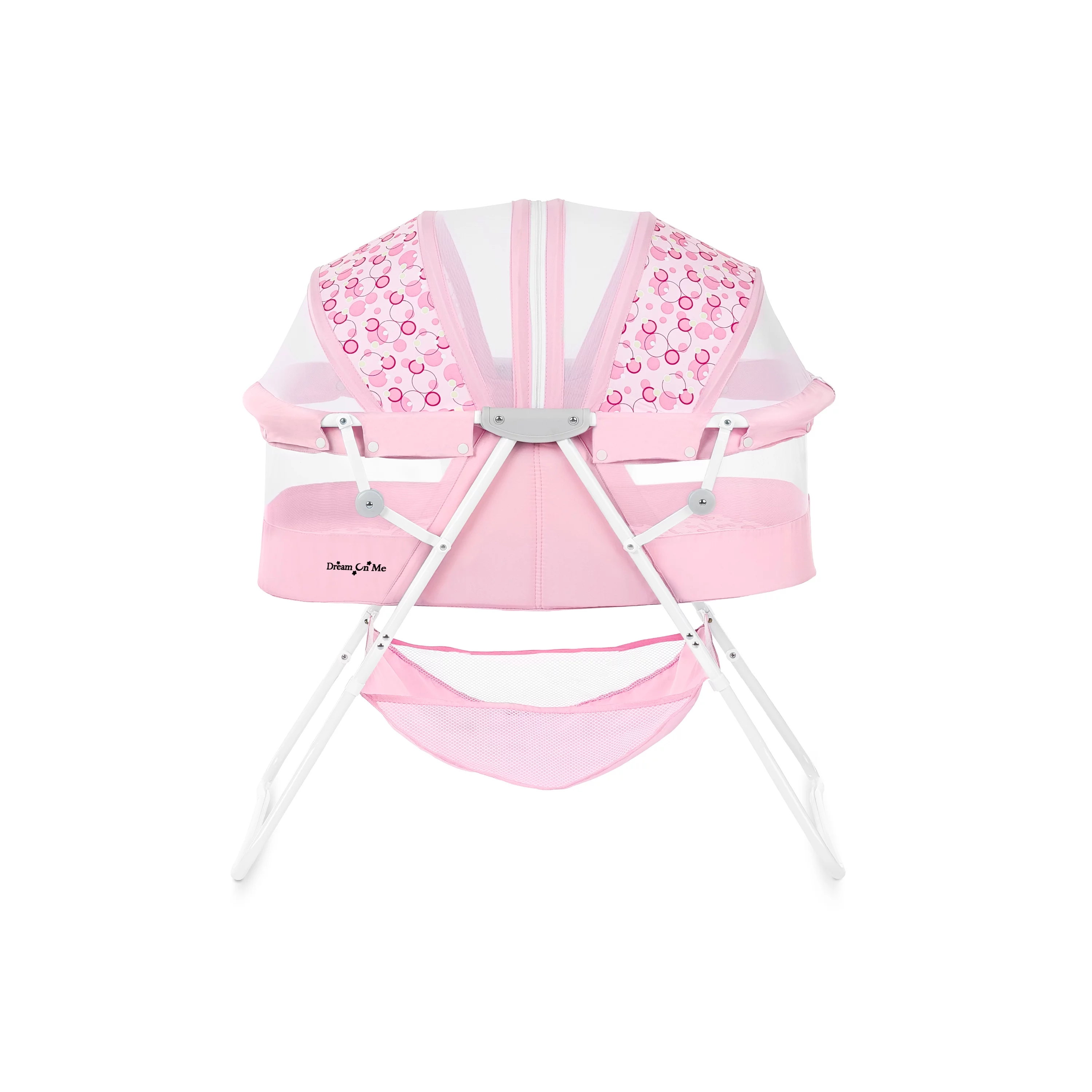 Dream On Me Karley Bassinet in Pink