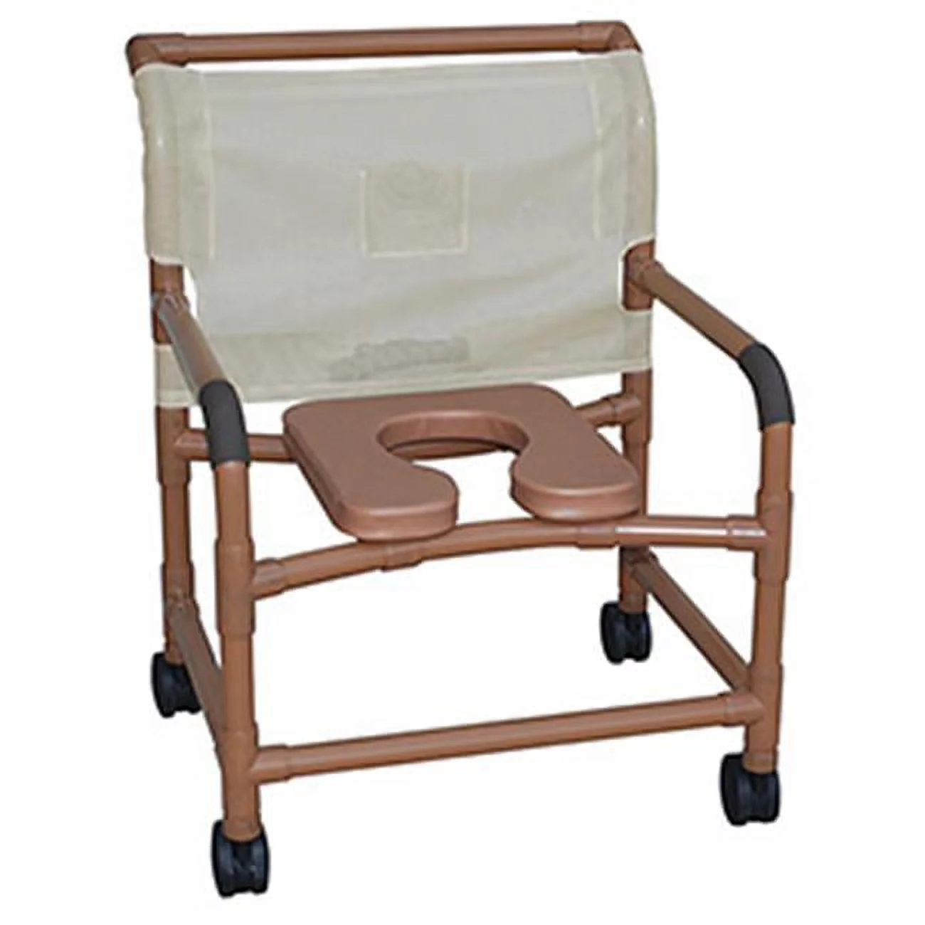 MJM International  Woodtone bariatric shower chair 26 in.
