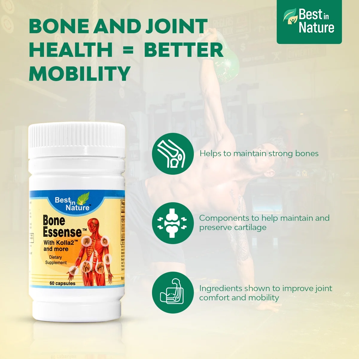 Bone Essense™ - Bone Health Supplement (60ct)