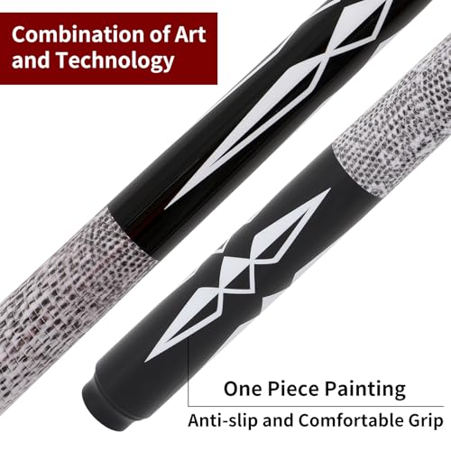 Fiberglass Graphite Composite Billiard Pool Cue Sticks 18oz 19oz 20oz 21oz 58inch