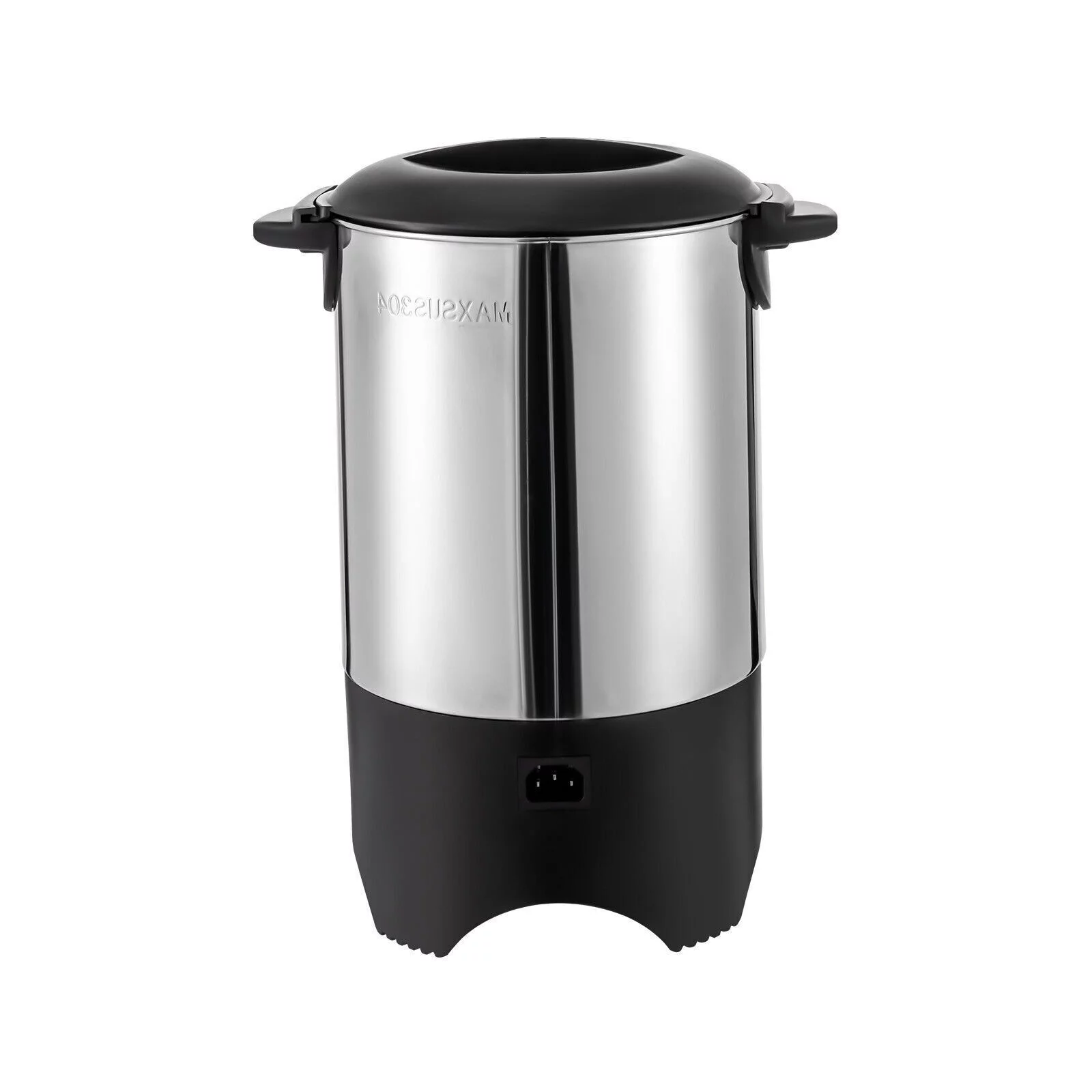 DENSET 1000W 110V Electric Coffee Urn 30 Cup (150 oz.) Hot Water Beverage Stainless Steel Coffee Maker Pot