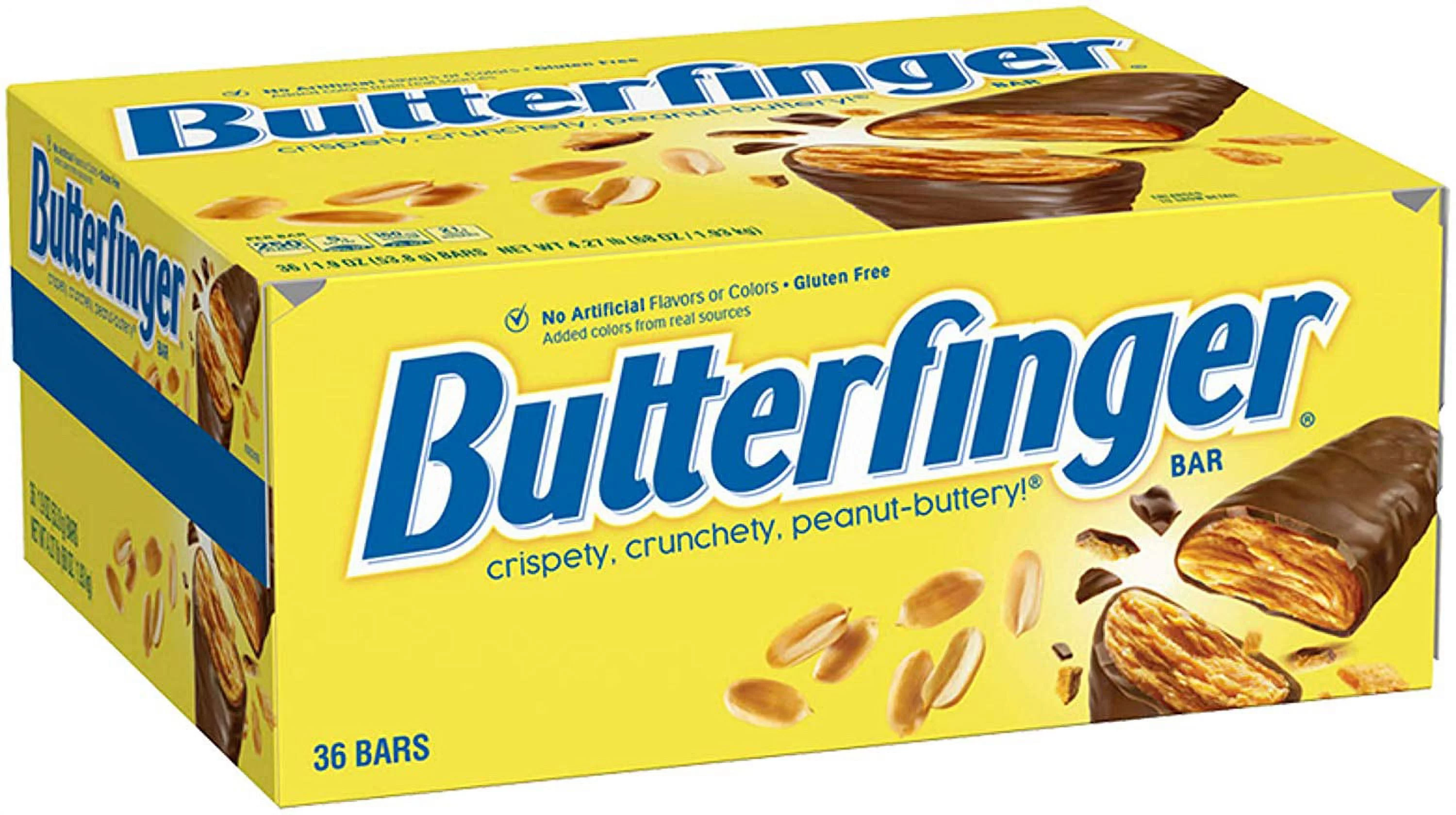 Nestle Butterfinger  Candy Bar, 36 ea
