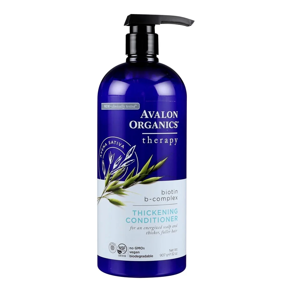 Avalon Conditioner - Organic Biotin-B Complex - 32 oz