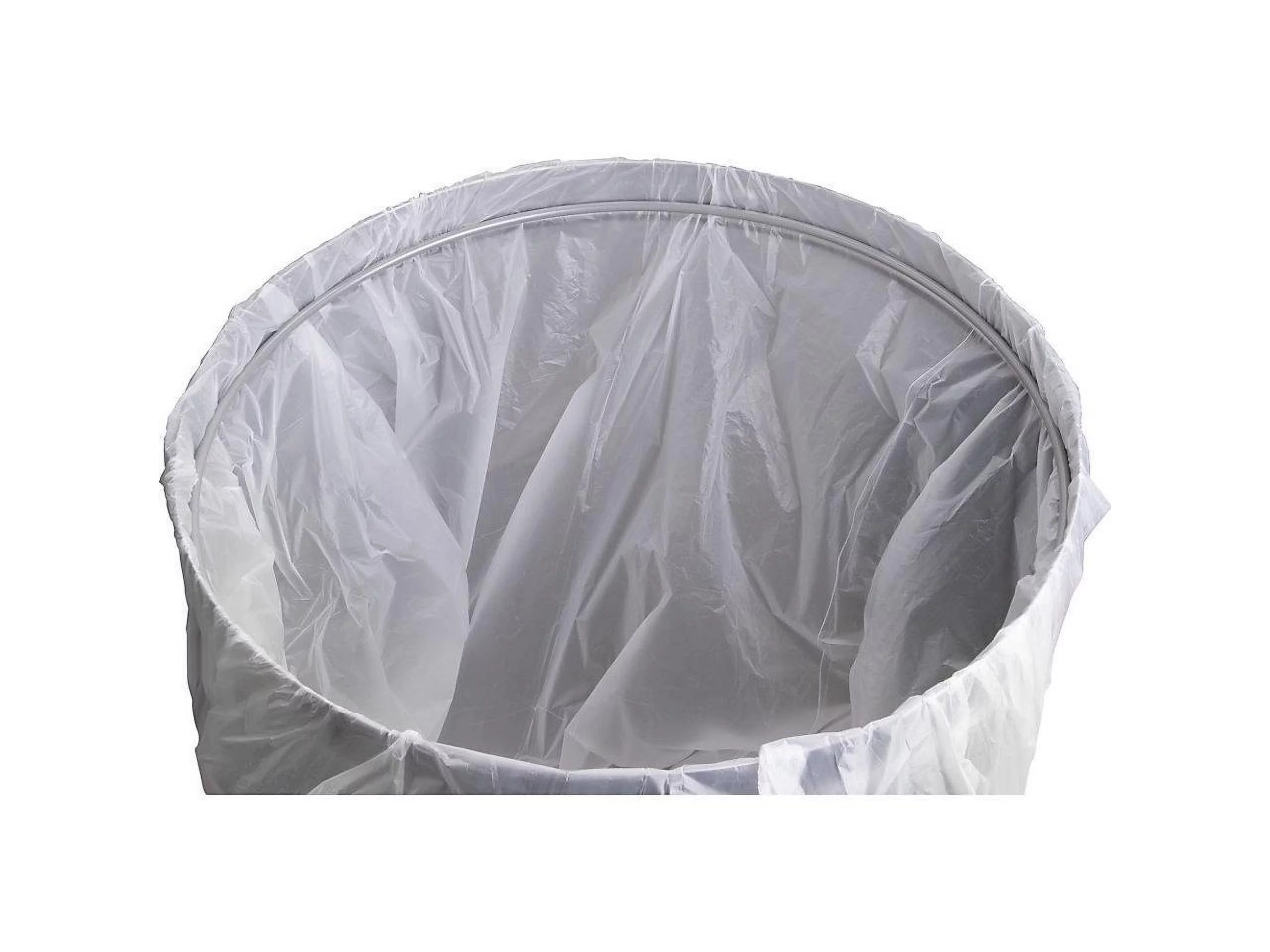 Genuine Joe Wast Receptacle Open-Mouth 30 Gal. Stainless Steel 58895