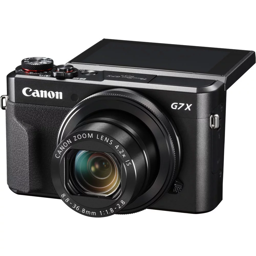 Canon PowerShot G7 X Digital 20.1MP DIGIC 7 Camera + EXT BAT + LED - 32GB Kit