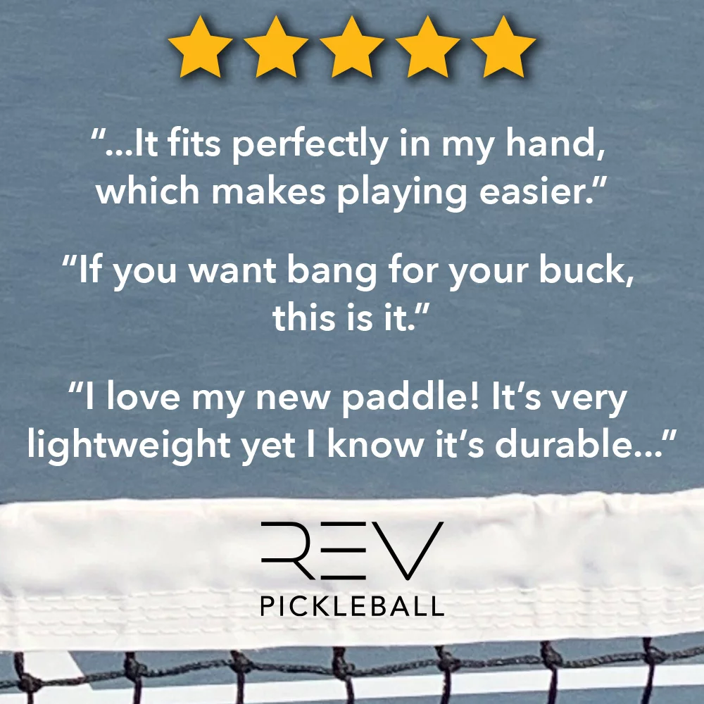 REV Pickleball Paddles - Pickleball Racket - Honeycomb Core - Medusa