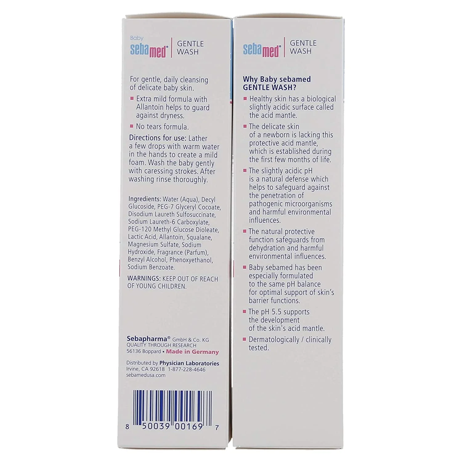 SEBA-MED BABY Gentle Wash (400ML)