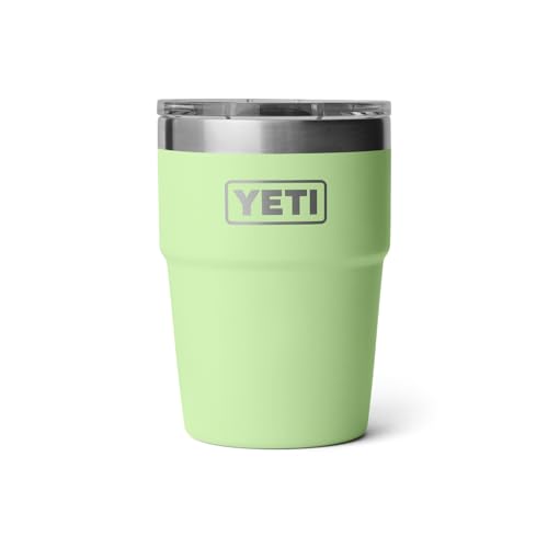 YETI Rambler 16 oz Stackable Tumbler, Vacuum Insulated, Stainless Steel with MagSlider Lid