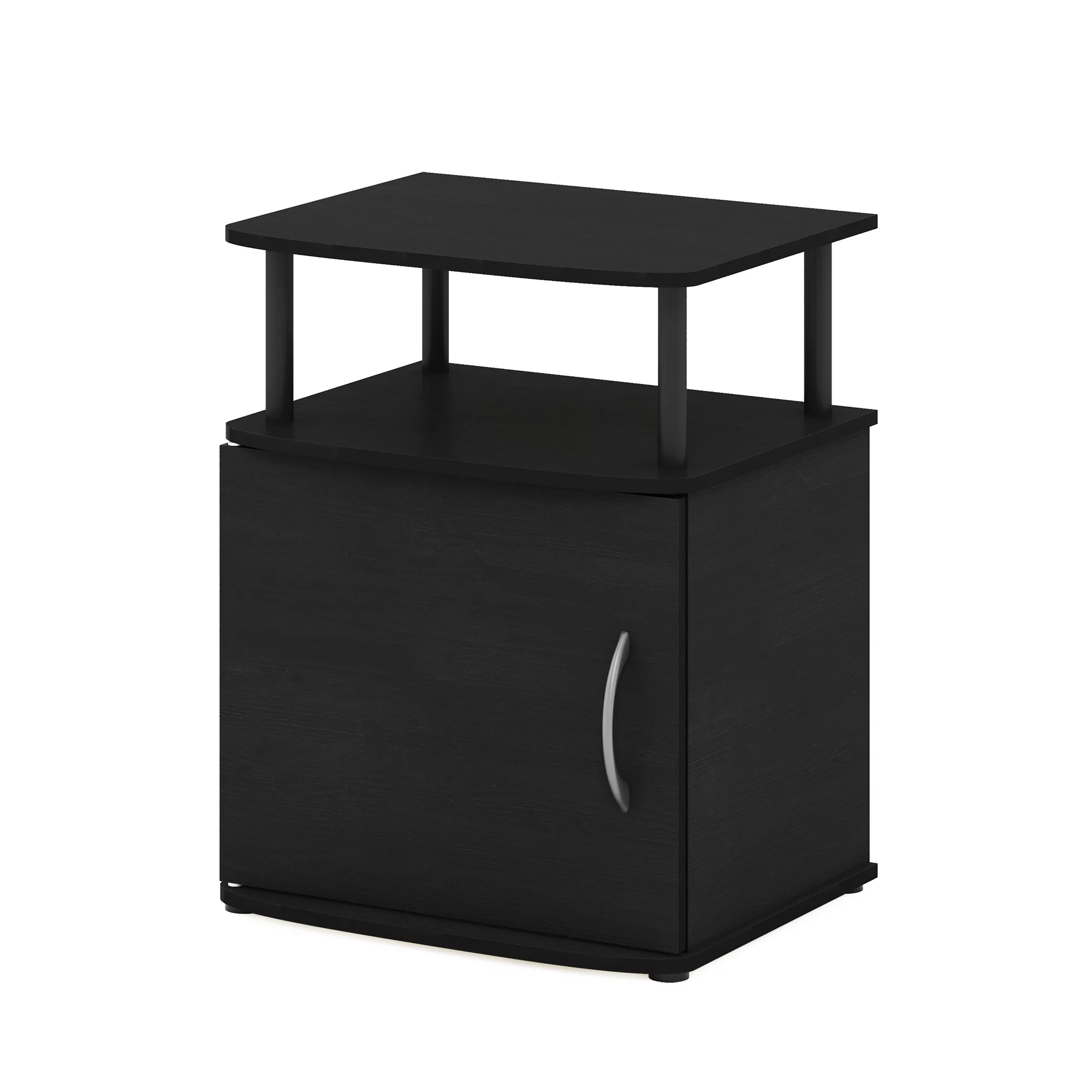 Furinno JAYA Utility Design End Table, Black