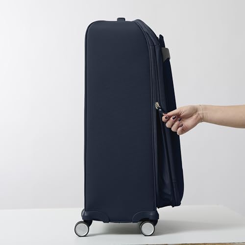 Samsonite Elevation Plus 22-Inch Carry-On - Expandable Softside Spinner Luggage - Cypress Green