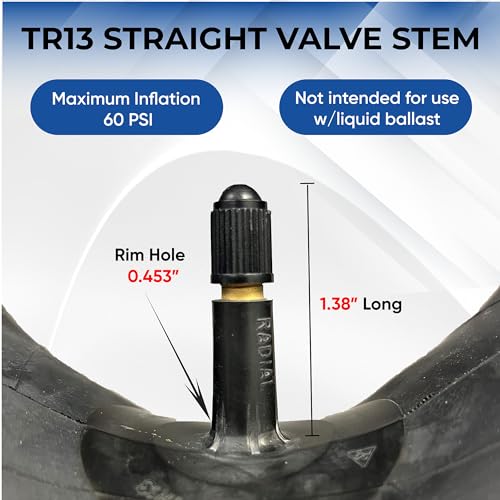 Pair of Trans American Heavy Duty Inner Tubes (18x8.50-8 TR13)