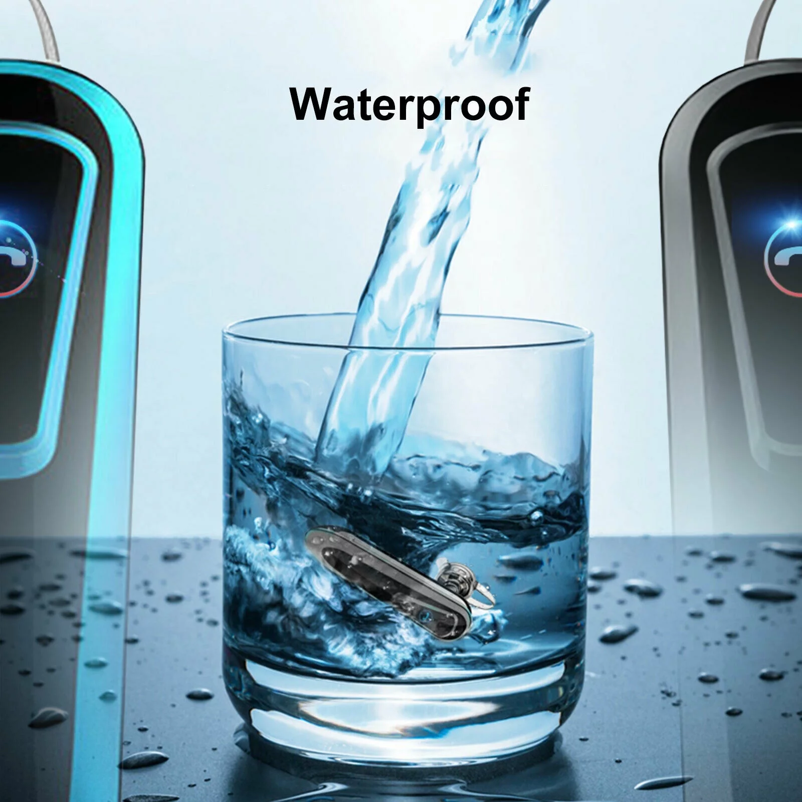 Cyber And Monday sale Bluetooth Headset, Wireless Business Earpiece V5.0 Lightweight Noisy Suppression Bluetooth Earphone with Mi