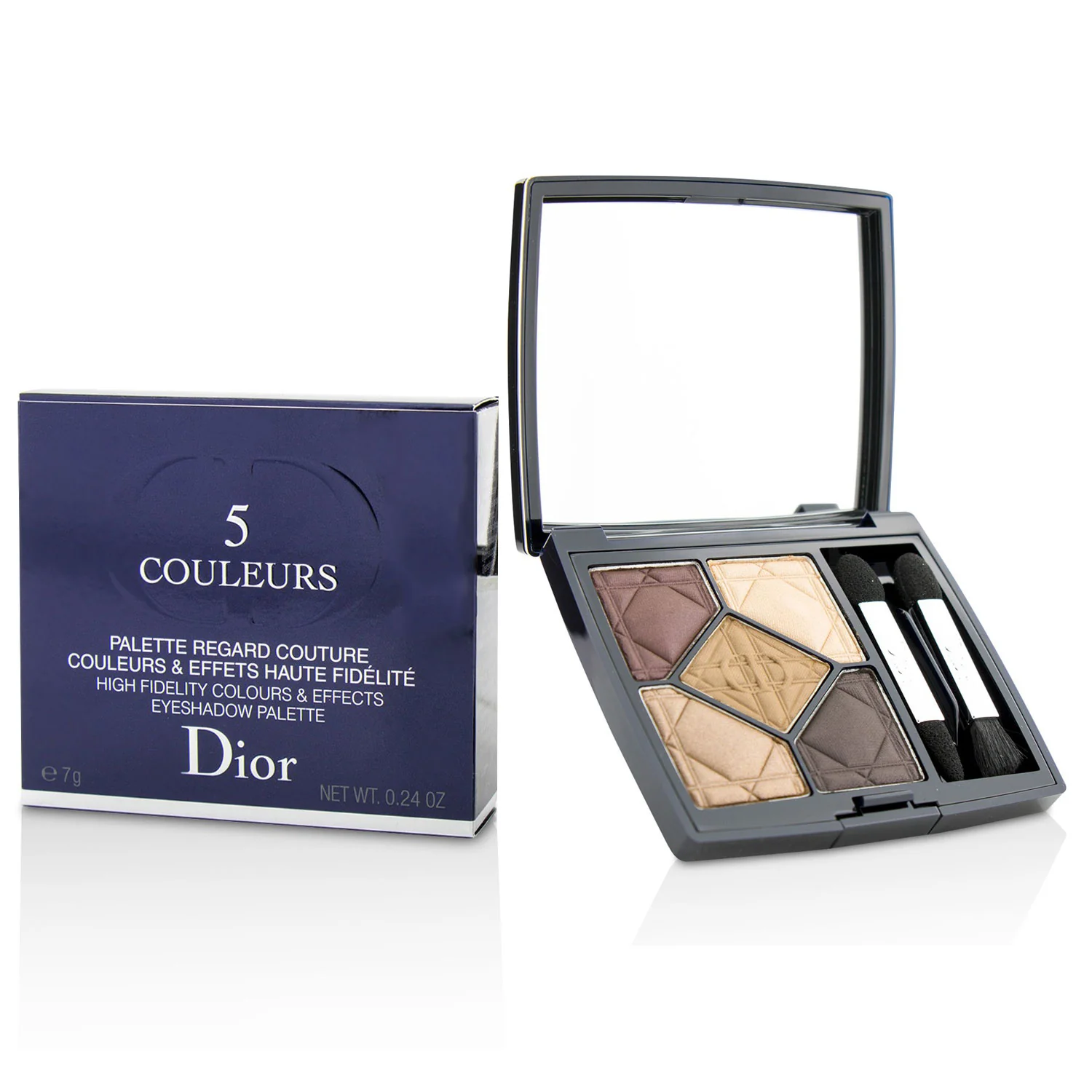 Christian Dior 5 Couleurs High Fidelity Colors & Effects Eyeshadow Palette - # 757 Dream Matte  7g/0.24oz