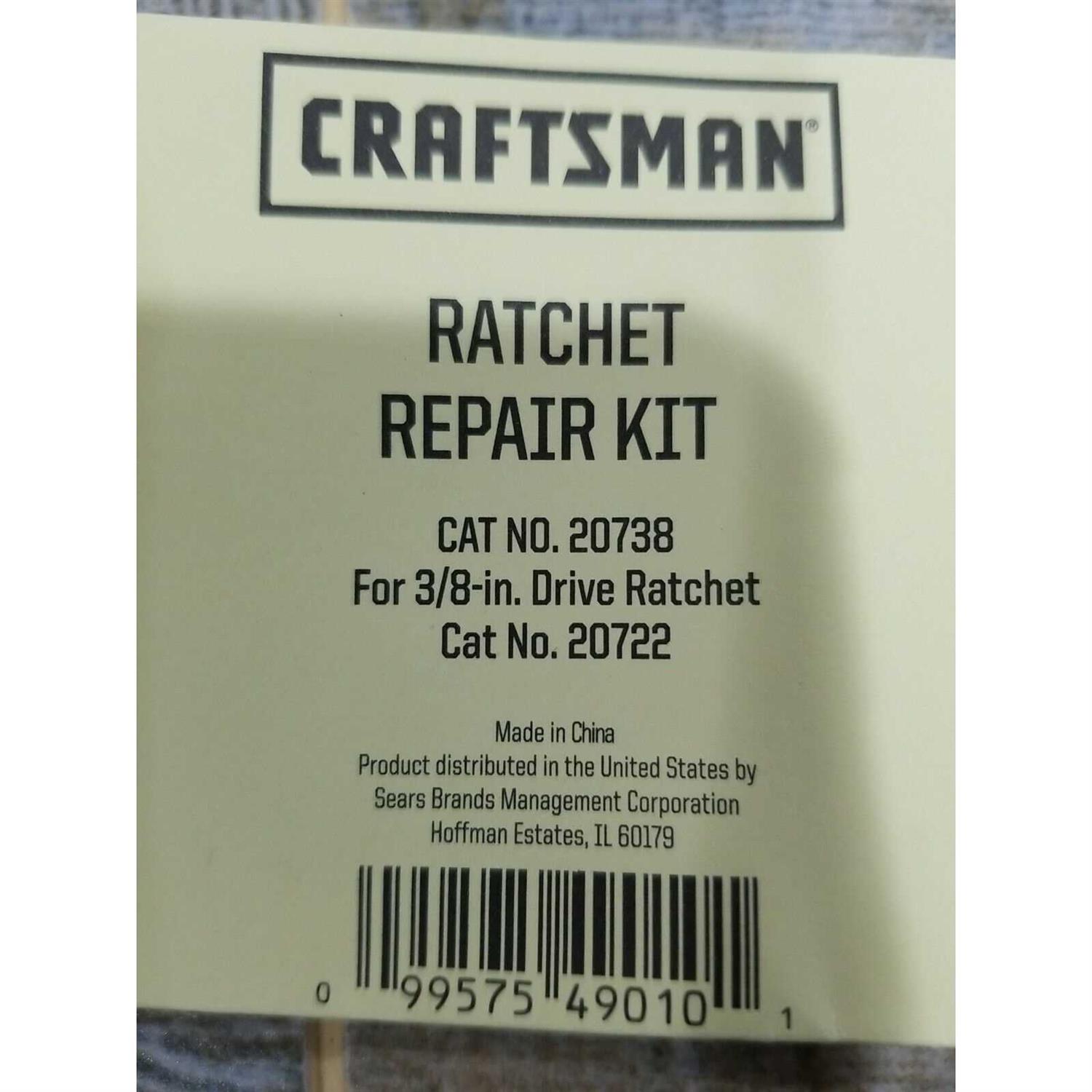 Craftsman 3/8 Ratchet Repair Kit 20738
