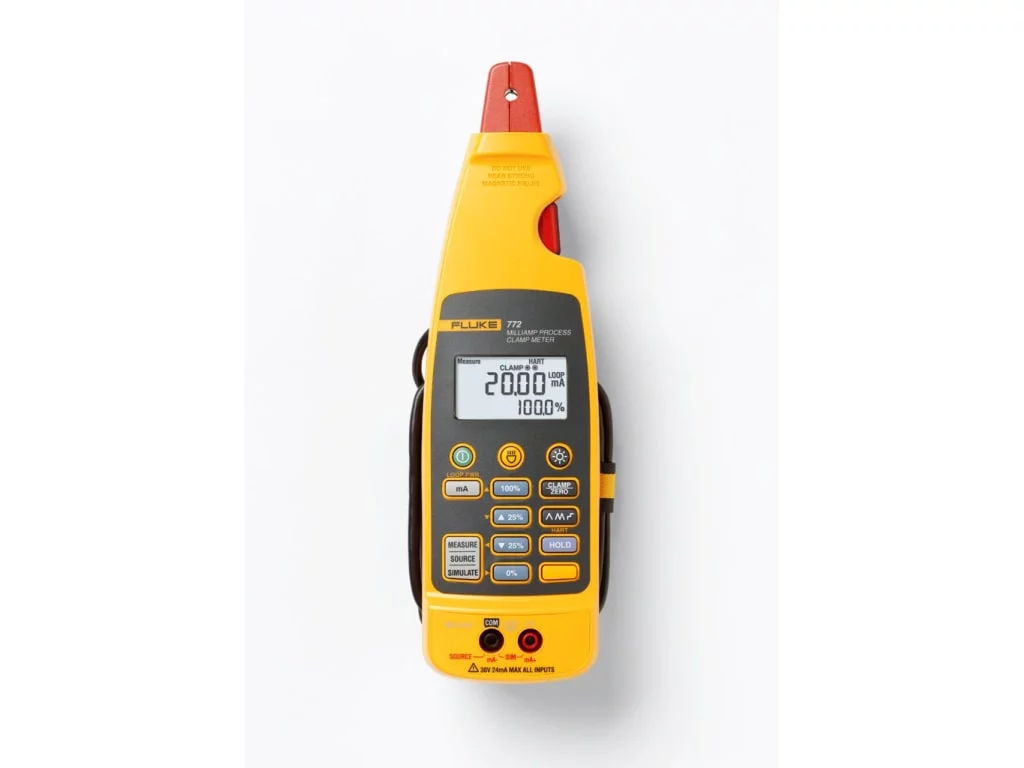 Fluke 772 Loop Calibrators - Type: Milliamp Process Clamp Meter, True RMS: No
