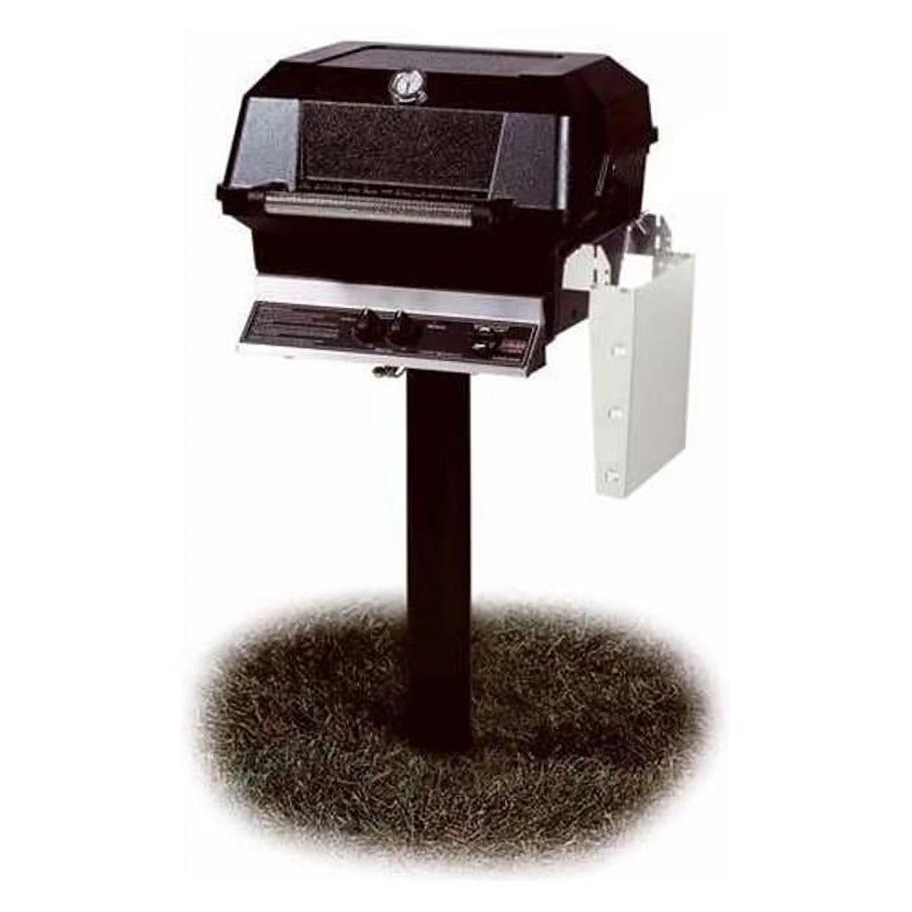 JNR4DDP-MPP MHP Propane Gas Grill on MPP In-Ground Post- Grill Accessory