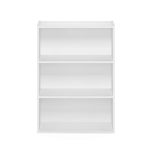 Furinno Pasir 3-Tier Open Shelf Bookcase, Americano