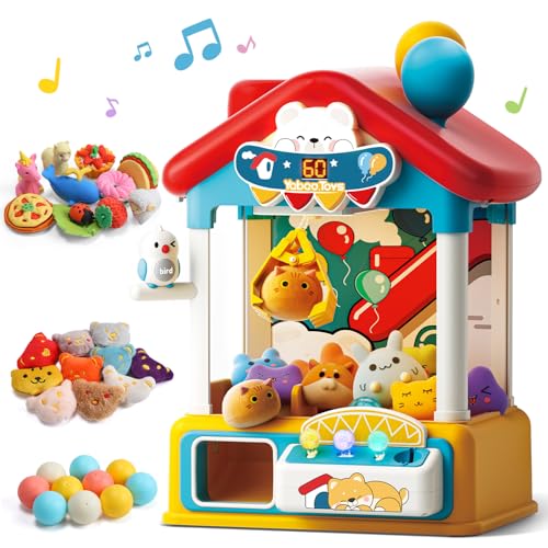 Skirfy Large Claws Machines for Kids with Prizes Bear Claws Machines, Kids Toy, Perfect for Parties, Mini Vending Game, Fun Toy for Collecting Various Prizes