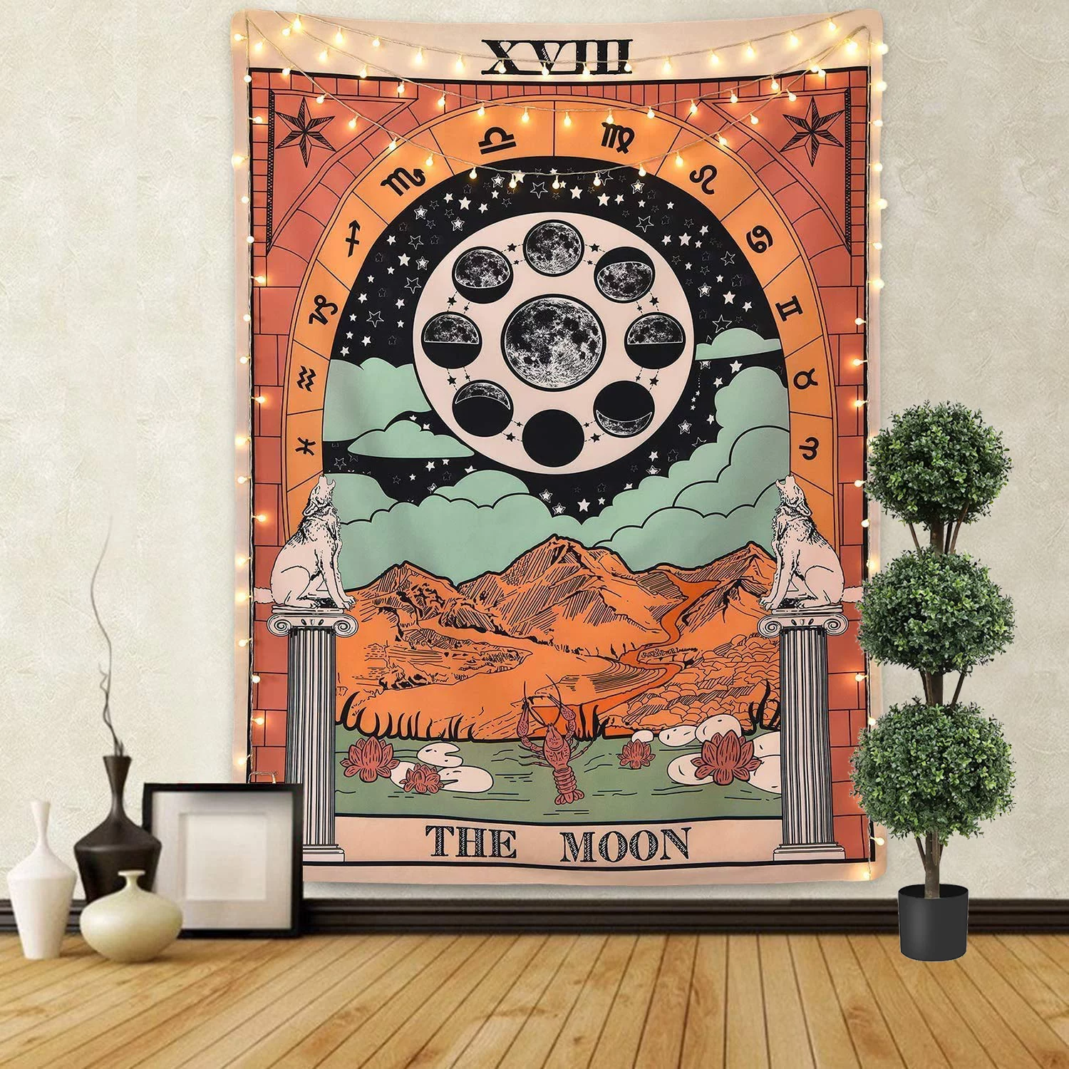 momoplant Set of 2 47 inch-4Ft Artificial Boxwood Topiary Ball Tree Topiaries Greenery Indoor/Outdoor Plants