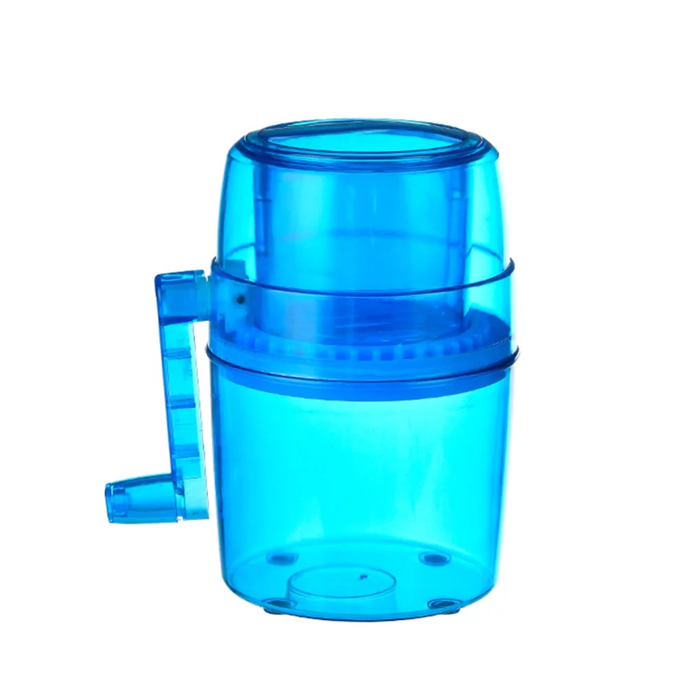 Mini Hail Blasting Ice Machine Portable Hand-Cranked Ice Crushing Ice Breaker Sand Machine Household Small Smoothie