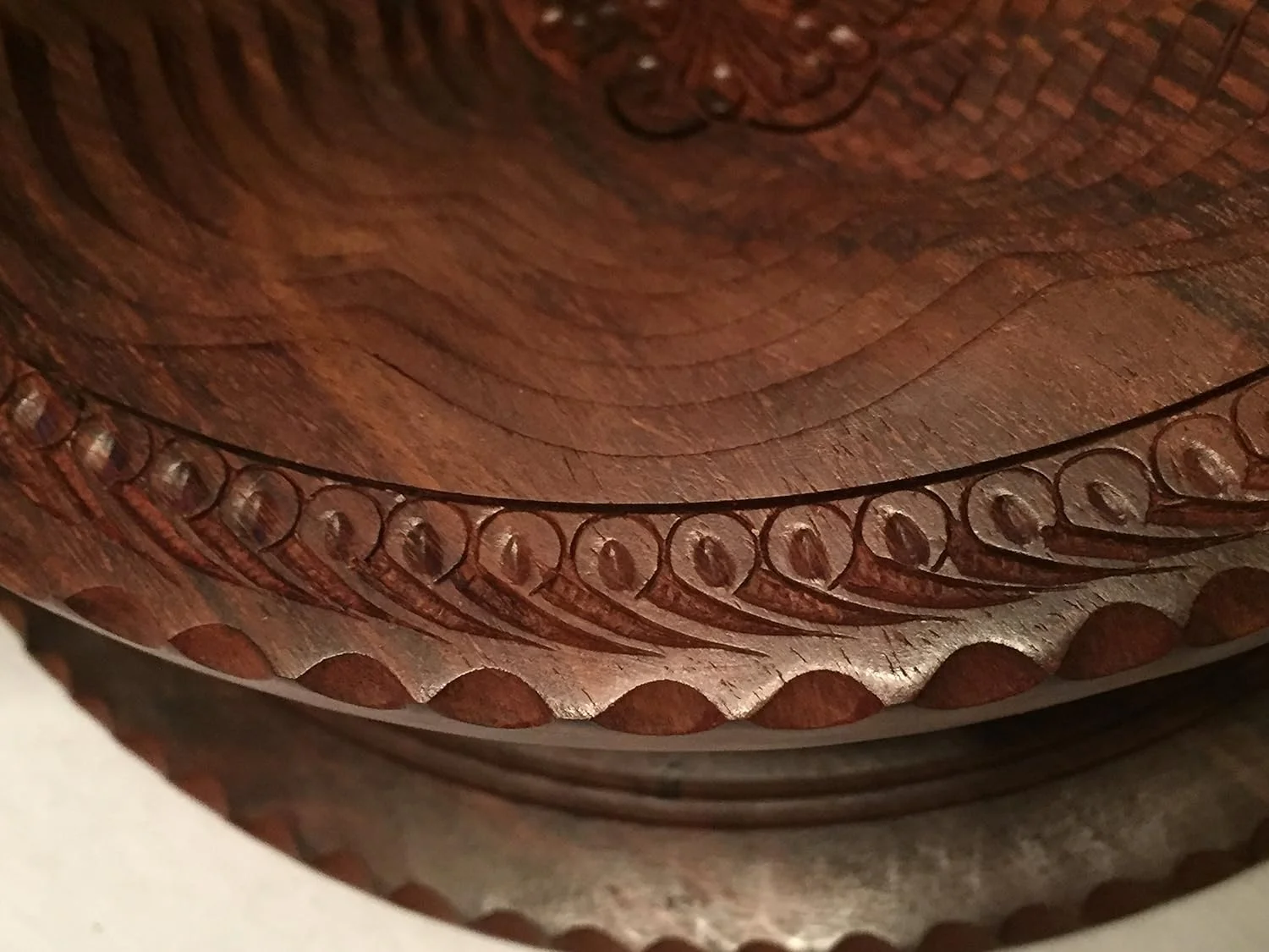 Special DAY Wedding LOVE Gift Wooden Collapsible Fruit Basket (12