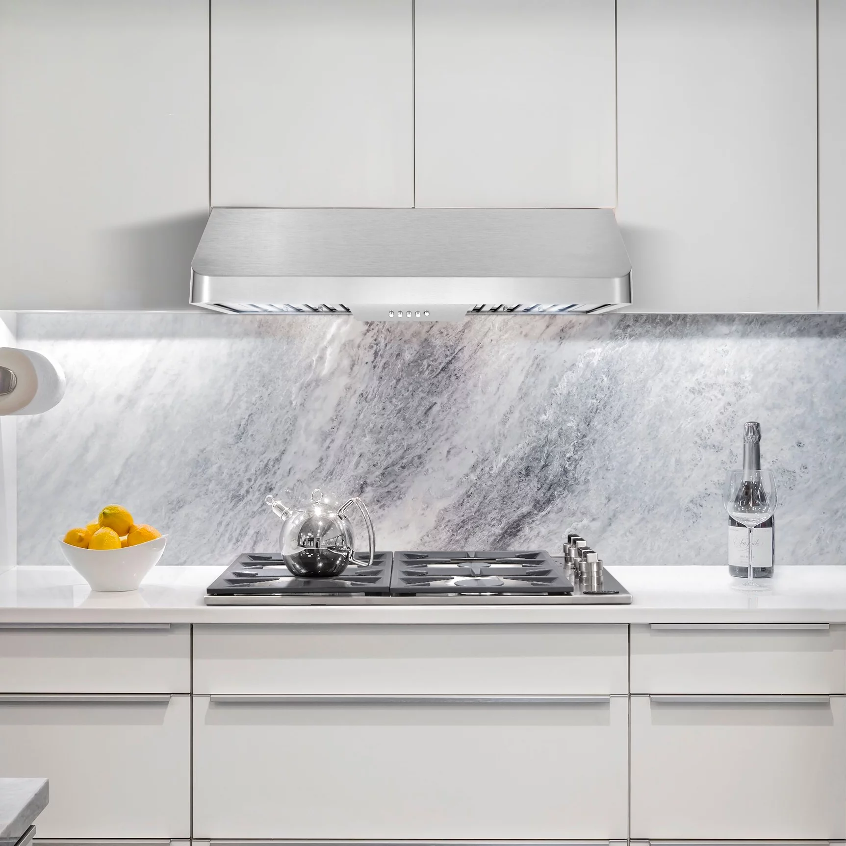 Cosmo 2 Piece Kitchen Appliance Package with 30