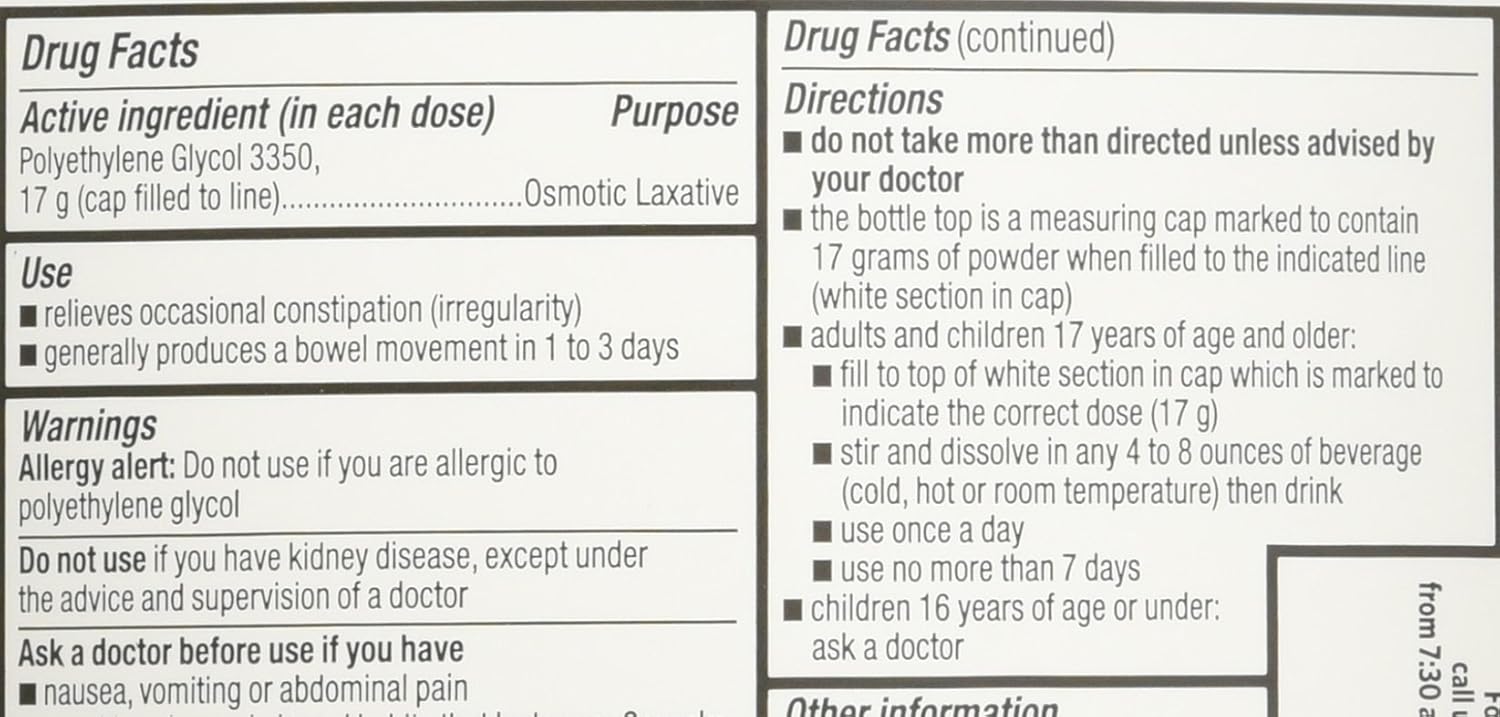 Member's Mark ClearLAX (17.9 Ounce, 3 Pack)