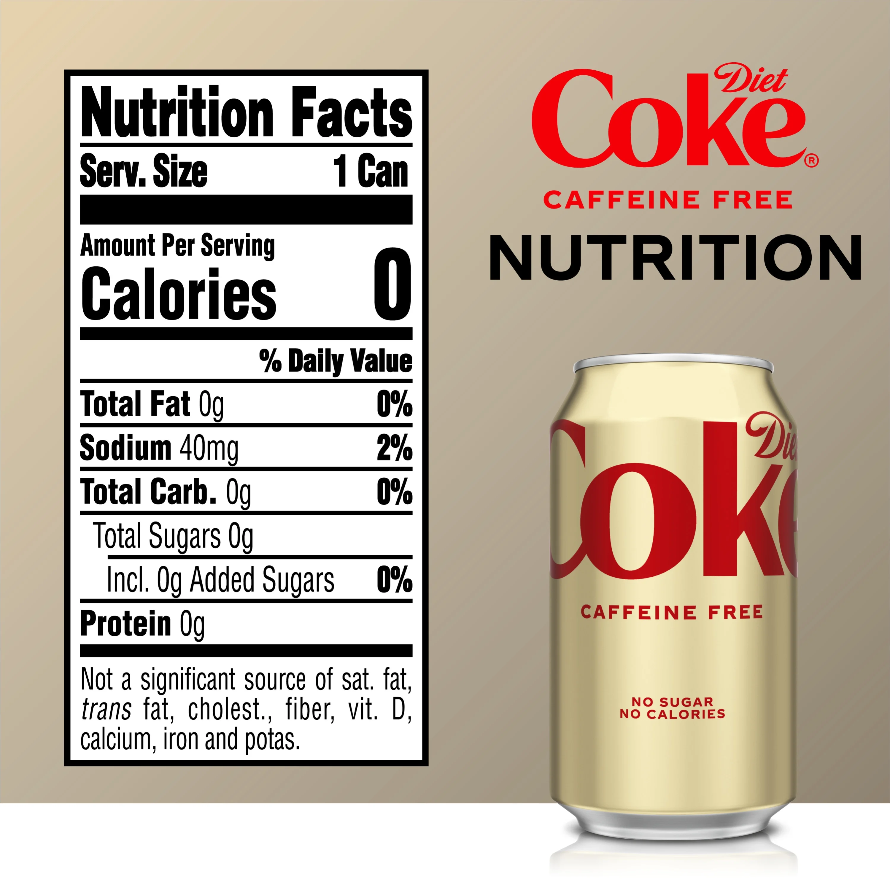 Diet Coke Caffeine Free Soda Pop, 12 fl oz, 24 Pack Cans