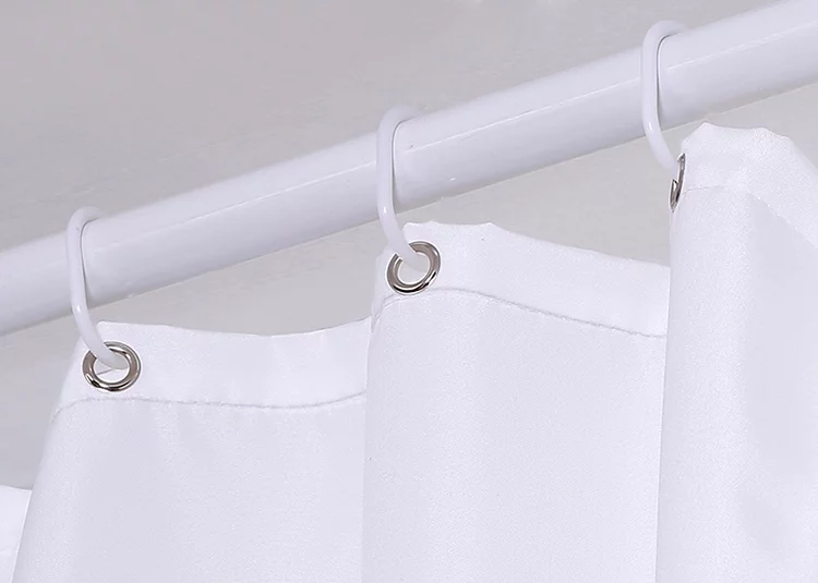 PHFZK Seascape Nature Shower Curtain, Santa Cruz Lighthouse Sunset on Beach Ocean Polyester Fabric Bathroom Shower Curtain 66x72 inches