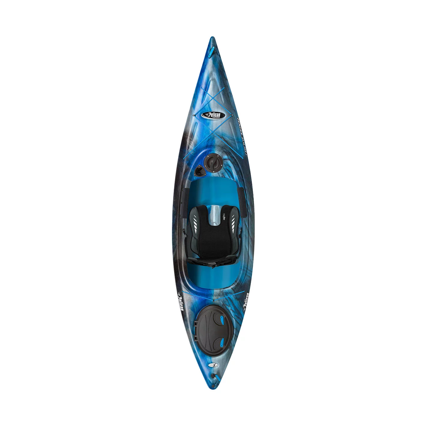 Pelican - Sprint 100XR - Sit-In Performance Kayak - 10 ft - Neptune