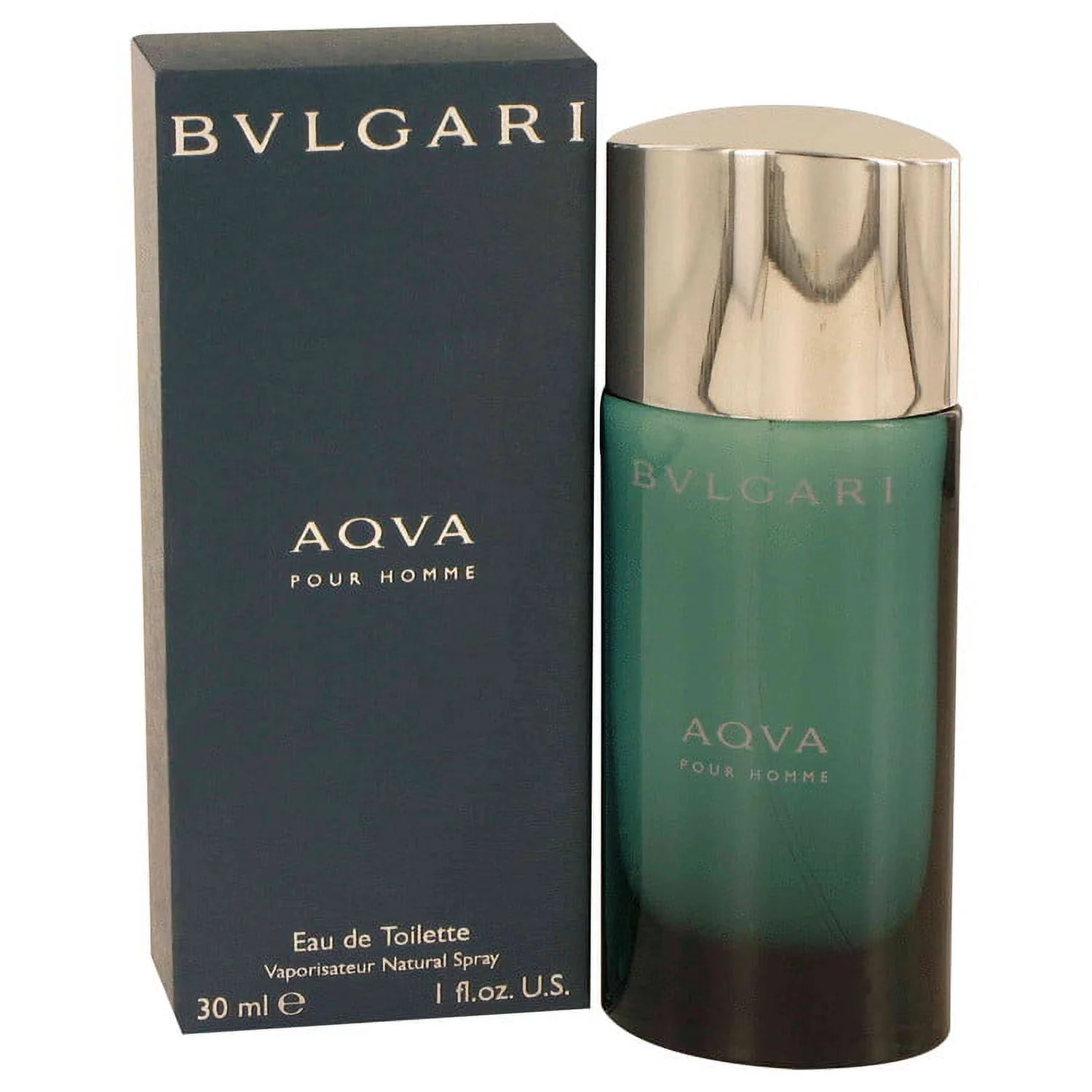 Bvlgari AQUA POUR HOMME Eau De Toilette Spray for Men 1 oz