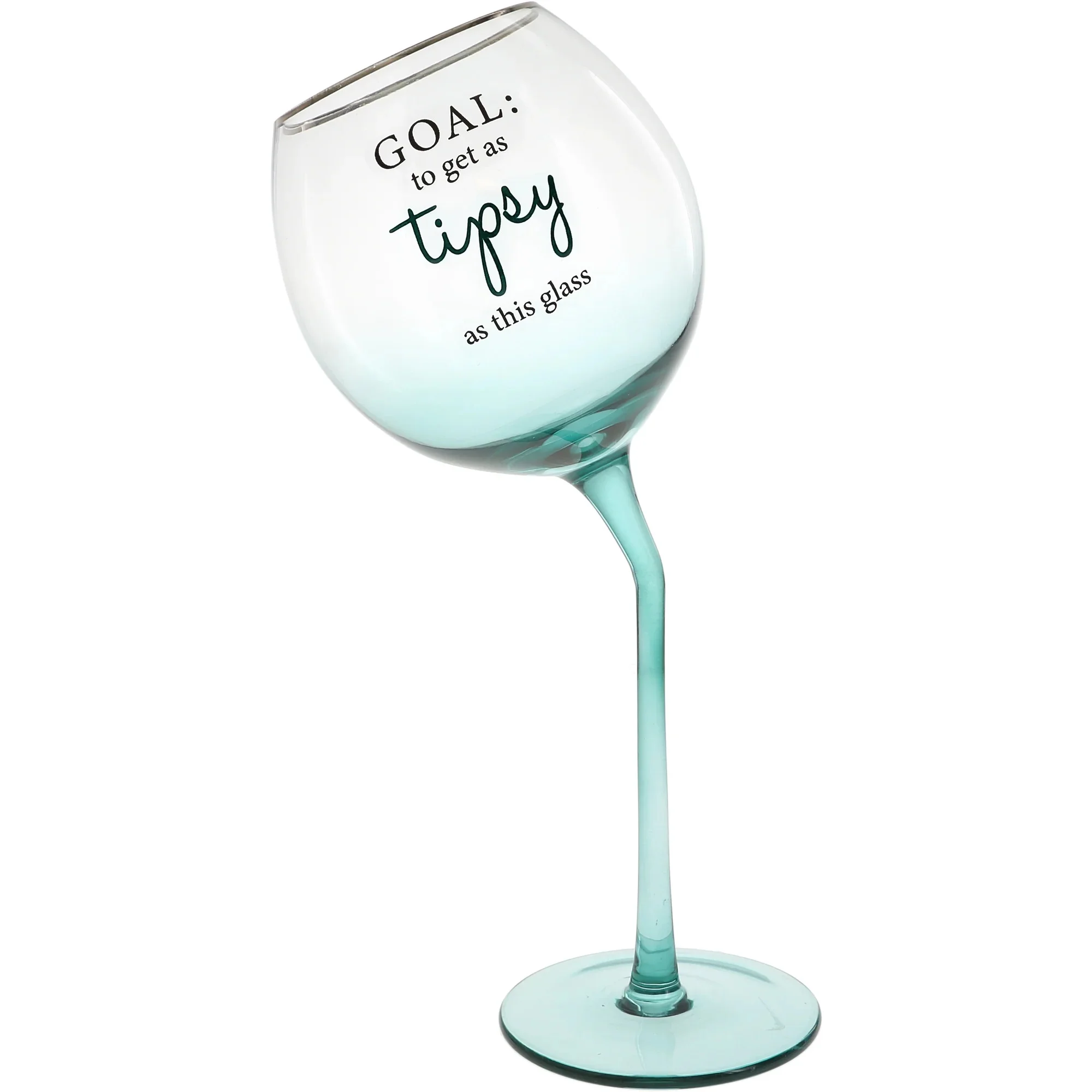 Tipsy 11 oz Tipsy Stemmed Wine Glass
