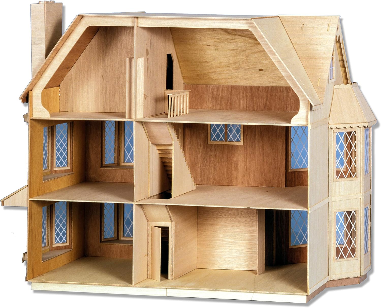 Greenleaf Harrison Dollhouse Kit - 1 Inch Scale