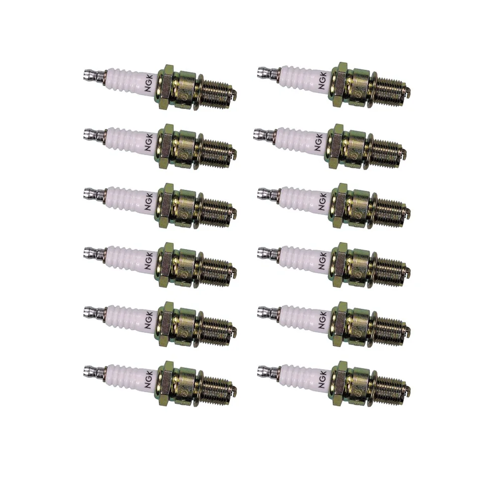 NGK Standard Series Spark Plug BR6EF (12 Pack) for JAGUAR XJS BASE 1995-1995 6.0L/5994cc