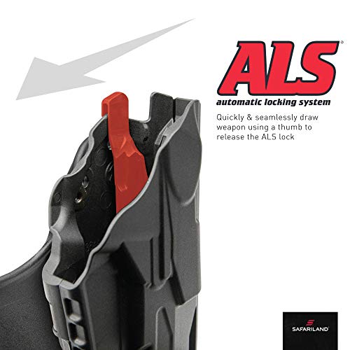 Safariland Safariland 7360 ALS/SLS, Level 3 Retention Duty Holster P320C w/TLR