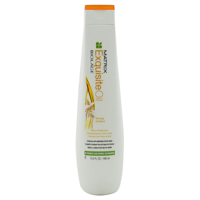 Matrix Biolage Exquisite Oil Micro-Oil Shampoo by Matrix for Unisex - 13.5 oz Shampoo