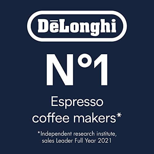 De'Longhi Magnifica S ECAM22.110.B, Coffee Maker with with Milk Frother, Automatic Espresso Machine with 2 Hot Coffee Drinks Recipes, Soft-Touch Control Panel, 1450W, Black