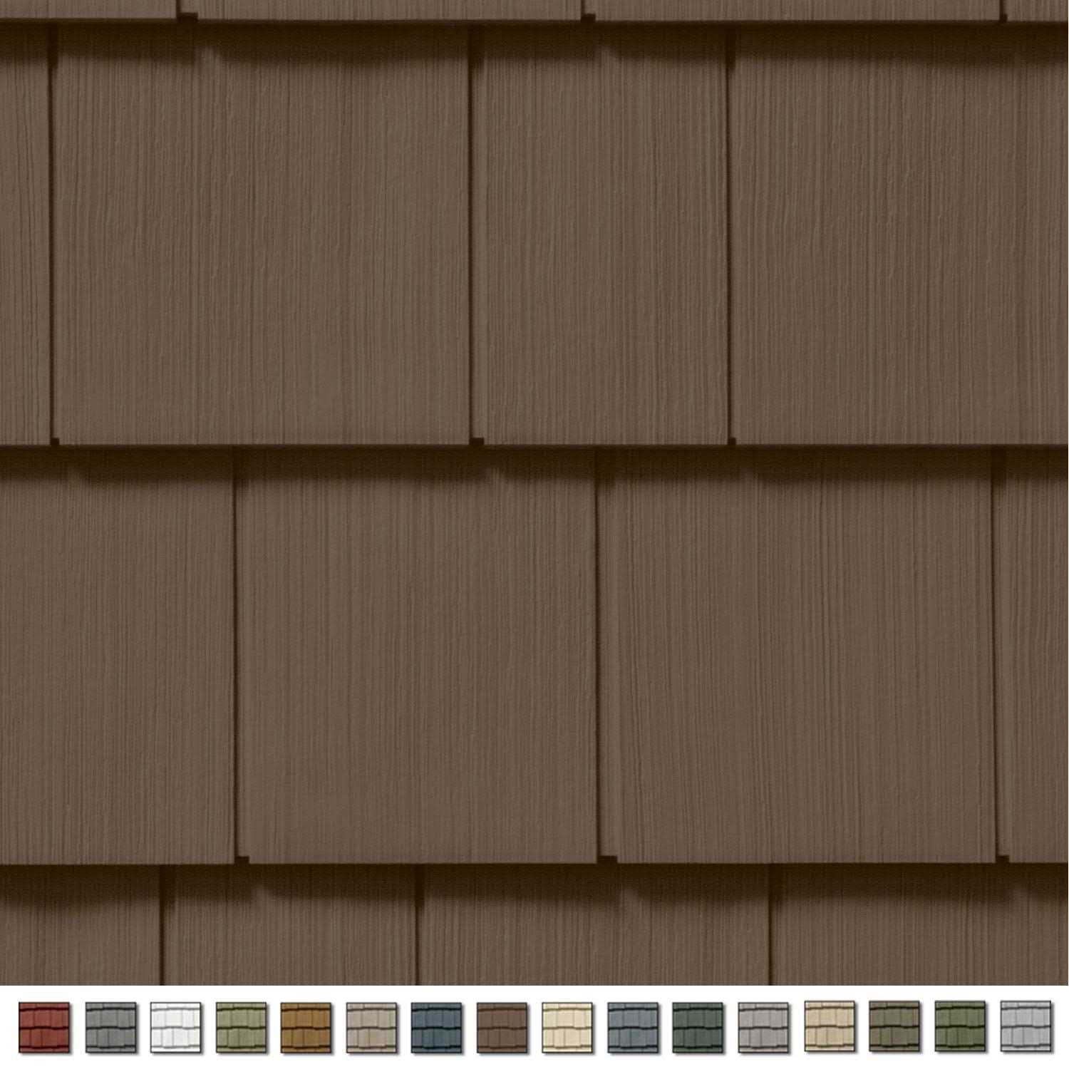 CertainTeed Cedar Impressions Double 7in. Straight Edge Perfection Shingles Siding