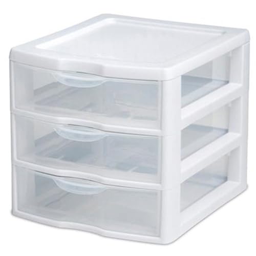 Sterilite 20738006 Art Furniture and Storage, White - 2 Pack